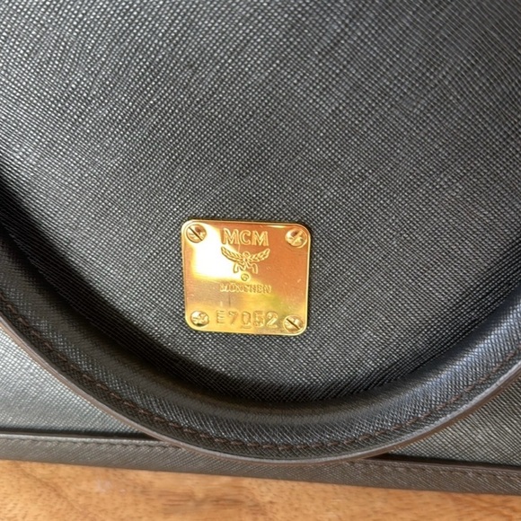 MCM Leather Top Handle Bag - Picture 7 of 14